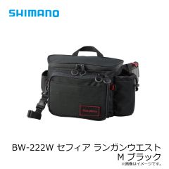 シマノ　BW-222W セフィア ランガンウエスト M ブラック