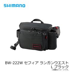 シマノ　BW-222W セフィア ランガンウエスト L ブラック