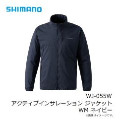 シマノ　WJ-055W アクティブインサレーション ジャケット WS ネイビー