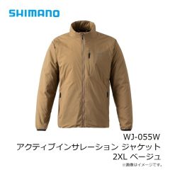 シマノ　WJ-055W アクティブインサレーション ジャケット WS ネイビー