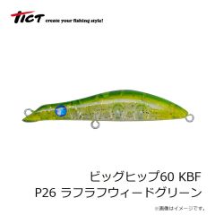 ティクト　ビッグヒップ60 KBF P26 ラフラフウィードグリーン