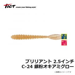 ティクト　ブリリアント 2.5インチ　C-3 リアクションシルバー