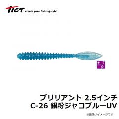 ティクト　ブリリアント 2.5インチ　C-3 リアクションシルバー