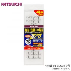 カツイチ　4本錨 V5 BLACK 7号