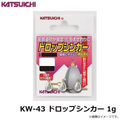 KW-42 ダイヤモンドシンカー 5g ブラウン
