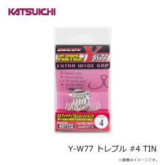 カツイチ　Y-W77 トレブル #4 TIN