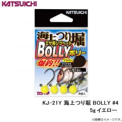カツイチ  KJ-21Y 海上つり堀 BOLLY #4-5g イエロー