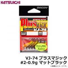 カツイチ　VJ-31F バイオレンスジグヘッド #1/0-1.8g NSブラック