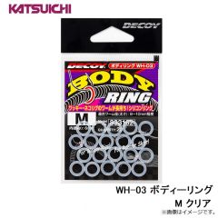 カツイチ   WH-03 ボディーリング  M クリア