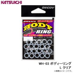 カツイチ   WH-03 ボディーリング  L クリア