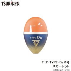 釣研　T.I.D TYPE-Dg 0号 スカーレット