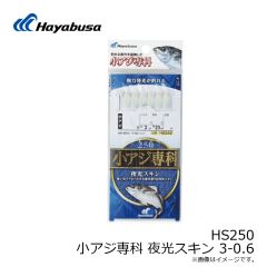 HS250 小アジ専科 夜光スキン 3-0.6
