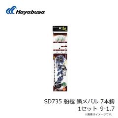 ハヤブサ　FS417 ジャックアイ マキマキ 60g 20 キビナグロー偏光グリーン