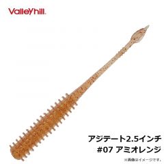 バレーヒル　アジテート2.5インチ　#07 アミオレンジ