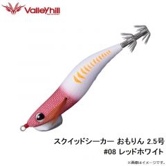 バレーヒル　SSOM-#08 スクイッドシーカー おもりん 2.5号 #08 レッドホワイト