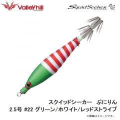 バレーヒル　SSPN2.5-01 スクイッドシーカー プニリン 2.5号 #01 レッド/ホワイト