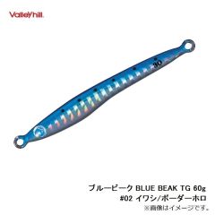 バレーヒル　ブルービーク BLUE BEAK TG 60g #02 イワシ/ボーダーホロ