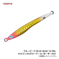 バレーヒル　ブルービーク BLUE BEAK TG 60g #10 ピンクGグローテール/ボーダーホロ