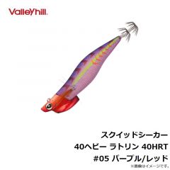 バレーヒル　スクイッドシーカー 40ヘビー ラトリン 40HRT #05 パープル/レッド