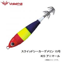 バレーヒル　SSDM20-19 スクイッドシーカーデメリン 20号 #19 BLグロー/ピンク/イエロー