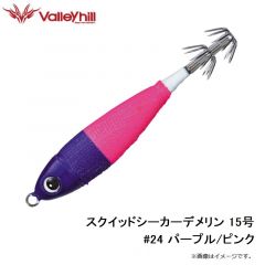 バレーヒル　SSDM20-19 スクイッドシーカーデメリン 20号 #19 BLグロー/ピンク/イエロー