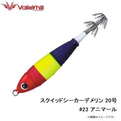 バレーヒル　SSDM20-19 スクイッドシーカーデメリン 20号 #19 BLグロー/ピンク/イエロー