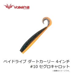 バレーヒル　ベイドライブ ダートカーリー 4インチ #9 グリパンチャート