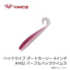 バレーヒル　ベイドライブ ダートカーリー 4インチ #9 グリパンチャート