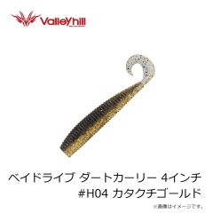 バレーヒル　ベイドライブ ダートカーリー 4インチ #9 グリパンチャート