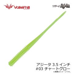バレーヒル　アジータ 3.5インチ #03 チャートグロー