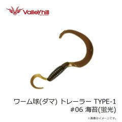 バレーヒル　ワーム球(ダマ) トレーラー TYPE-1 #05 白魚(ケイムラ)