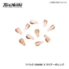 釣武者　Tバック OBANE S クリアーオレンジ