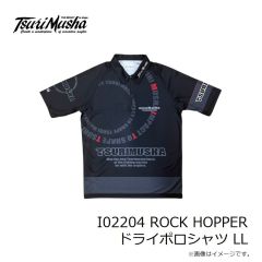 釣武者　I02204 ROCK HOPPER ドライポロシャツ LL