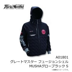 釣武者　A01701 グレートマスター フュージョンシェル 武者レッド S