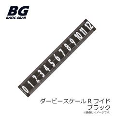 ベーシックギア　ダービースケールRワイド ブラック