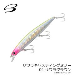 ベーシックギア　サワラキャスティングミノー 01 ホロイワシ