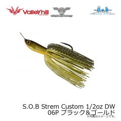 ウィップラッシュ　S.O.B Strem Custom 1/2oz DW 06P ブラック＆ゴールド