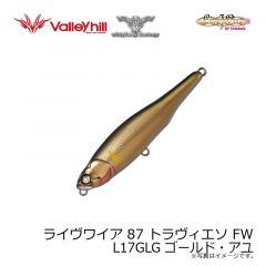 ウィップラッシュ　ライヴワイア 87 トラヴィエソ FW L17GLG ゴールド・アユ