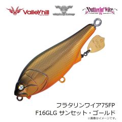 ウィップラッシュ　フラタリンワイア75FP F16GLG サンセット・ゴールド