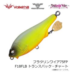 ウィップラッシュ　フラタリンワイア75FP F18FLB トランスバック・チャート