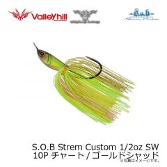ウィップラッシュ　S.O.B Strem Custom 1/2oz SW 10P チャート/ゴールドシャッド