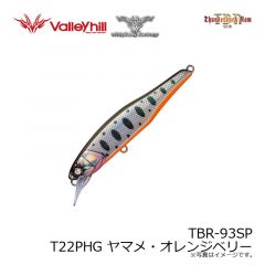 ウィップラッシュ　TBR-93SP T22PHG ヤマメ・オレンジベリー