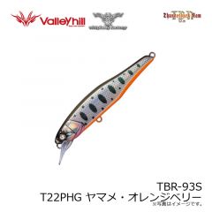 ウィップラッシュ　TBR-93S T22PHG ヤマメ・オレンジベリー
