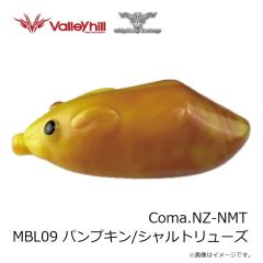 ウィップラッシュ　Coma.NZ-NMT コマネズミ-New material MBL09 パンプキン/シャルトリューズ