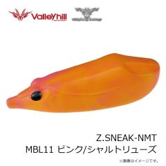 ウィップラッシュ　Z.SNEAK-NMT ズィー.スニーク-New material MBL11 ピンク/シャルトリューズ