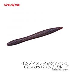 バレーヒル    インディスティック 7インチ　02 スカッパノン/ブルーF