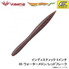 バレーヒル　インディスティック 5インチ 05 ウォーターメロン/レッドF