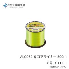 浜田商会　ALG052-6 コアライナー 500m 6号 イエロー