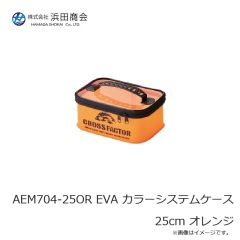 浜田商会　AEM704-25OR EVA カラーシステムケース 25cm オレンジ