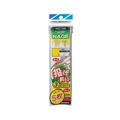 浜田商会　ASC035-7 投仕掛3本針(5枚組) 7号